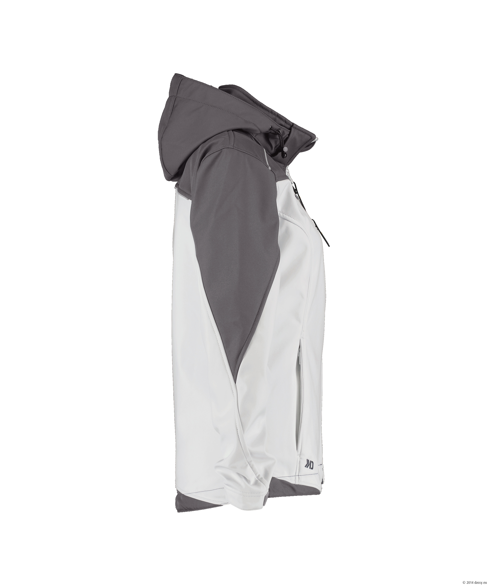 DASSY® Jakarta Women 6141-weiss-zementgrau XS