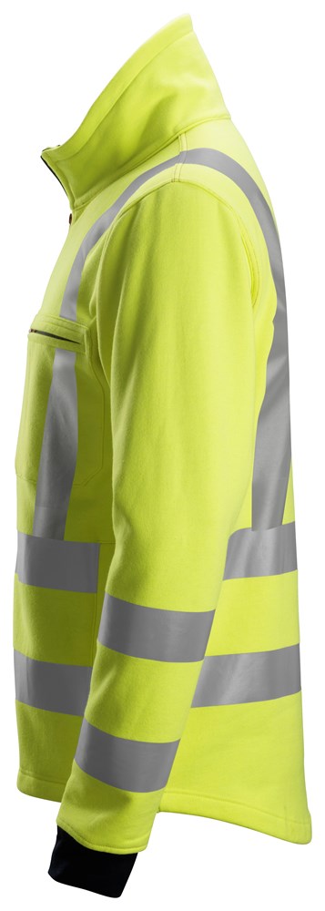 Sweatshirt mit durchgehendem Reißverschluss