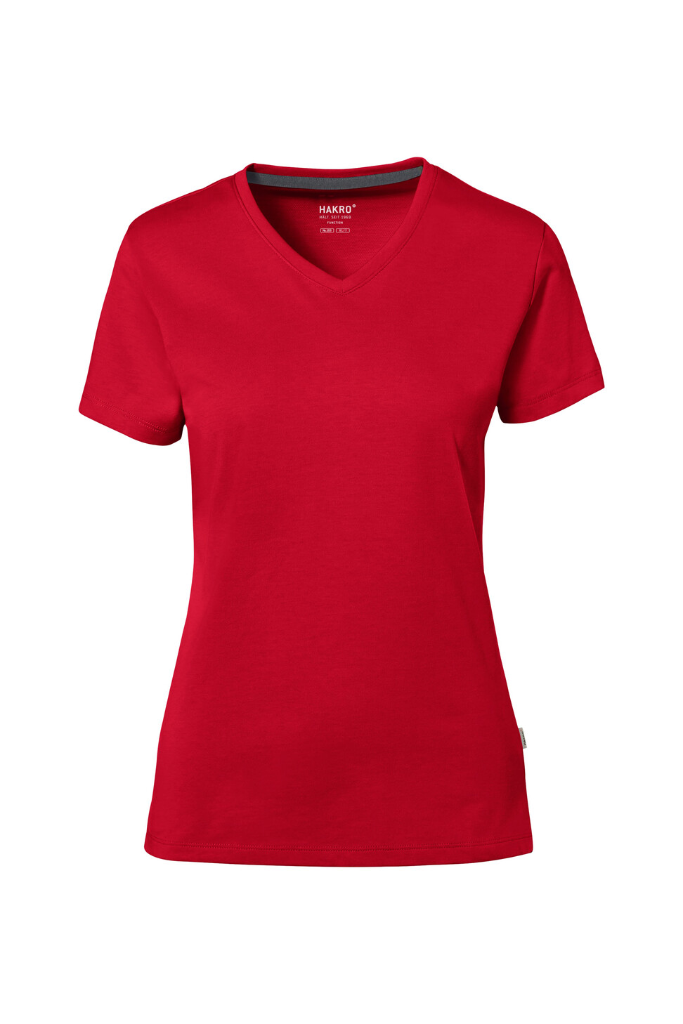 Hakro Cotton-Tec-Shirt Damen 002-rot M