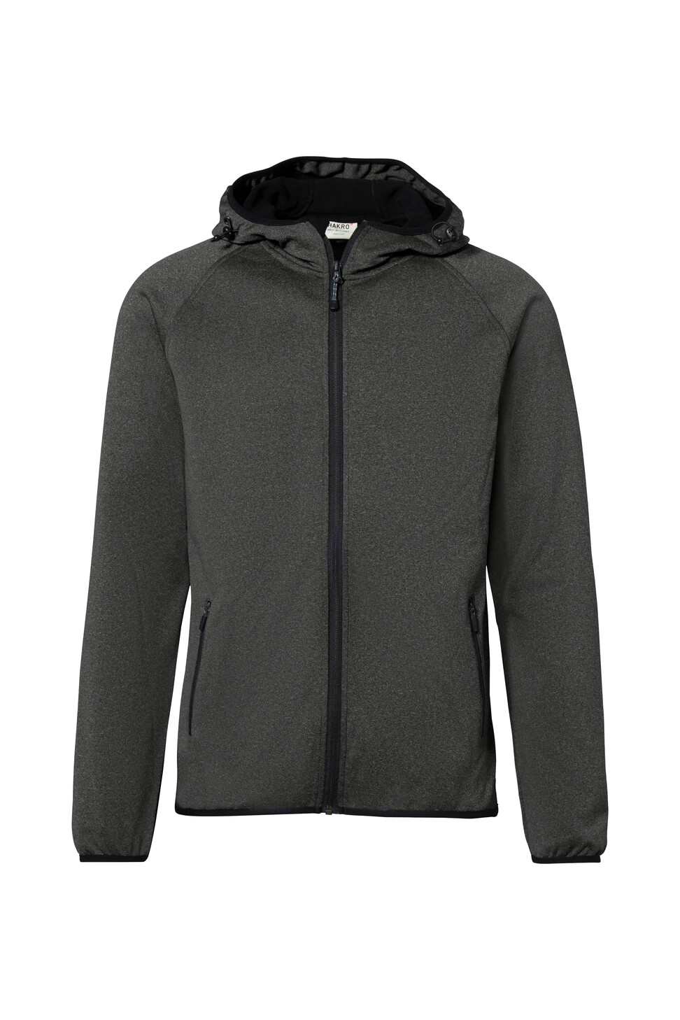 Hakro Kapuzen-Tecjacke Indiana 328-anthrazit meliert XS