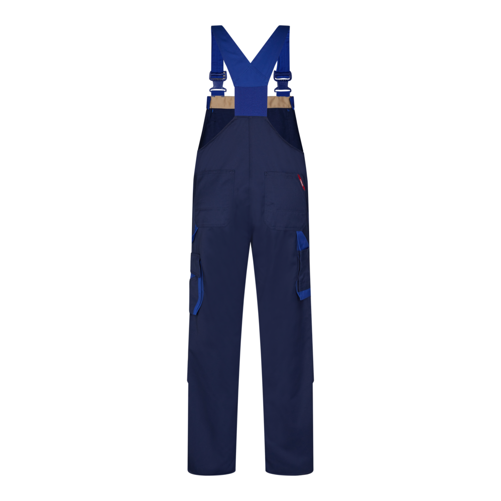 Enterprise Baumwolle Latzhose 68 marine/azure CH66, Standard