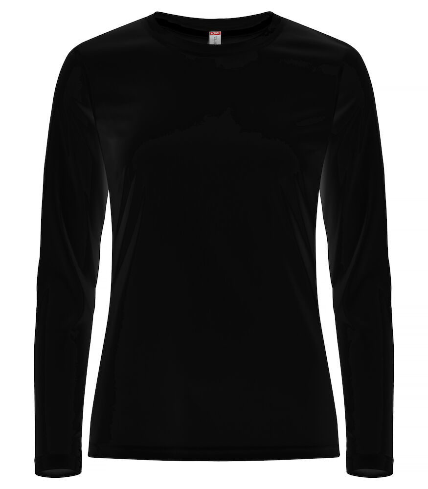 Basic Active-T L/S Women 99 schwarz XL