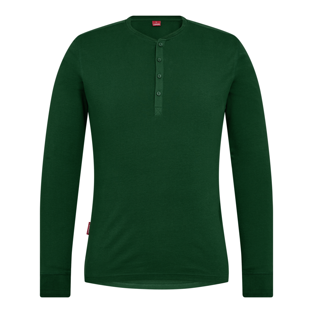 Extend Grandad langarm-Shirt