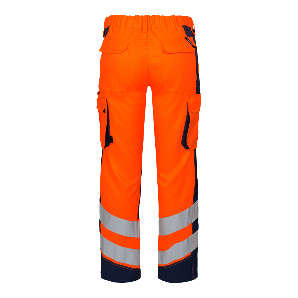 F. Engel Safety Light Damenhose 10165 orange/blauink CH44