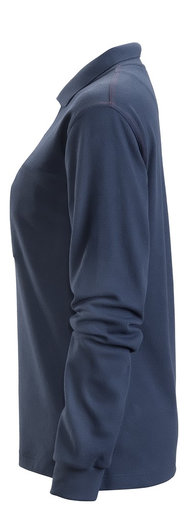 Damen-Langarm-Poloshirt