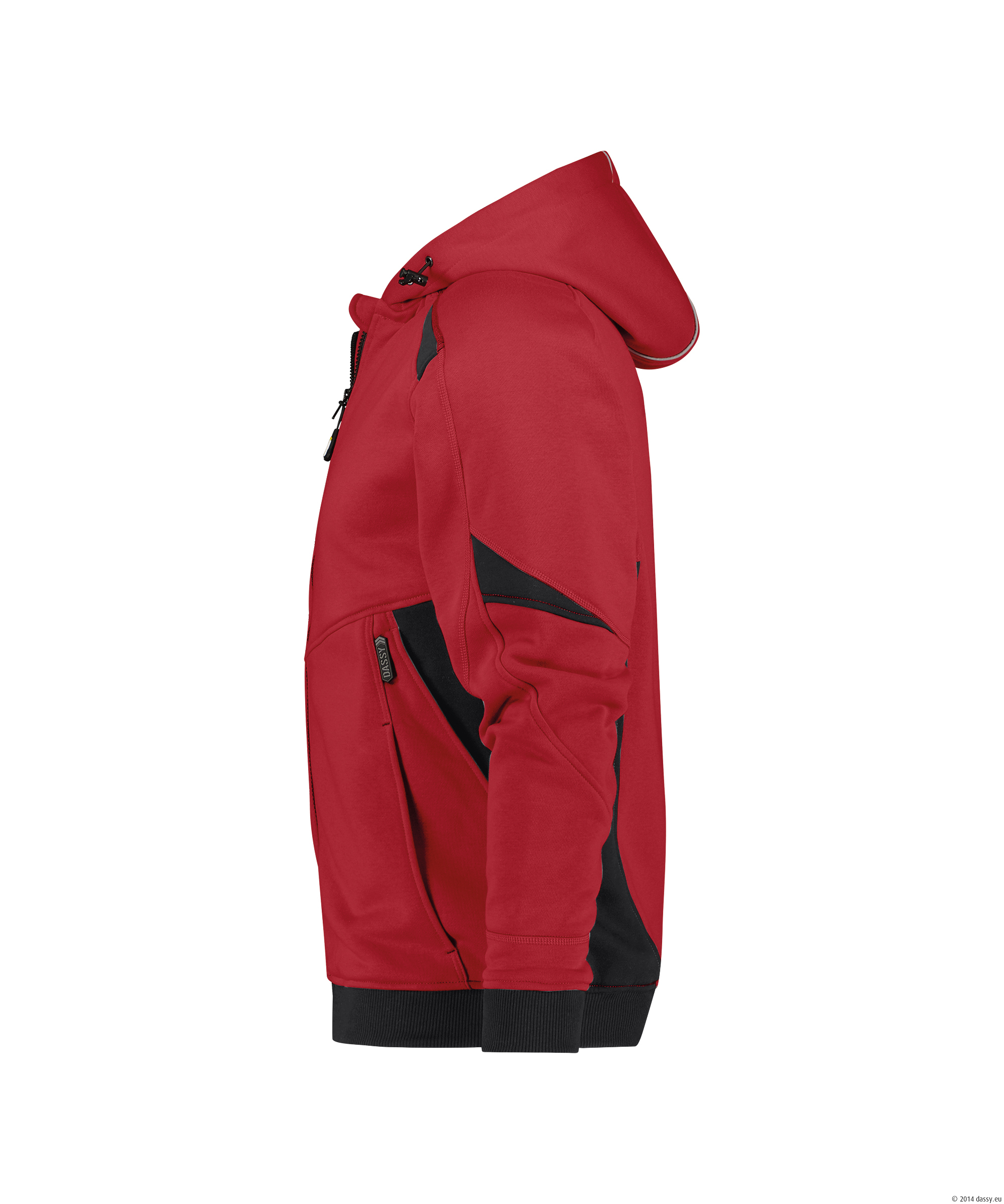 DASSY® Lunax 6674 rot-schwarz M