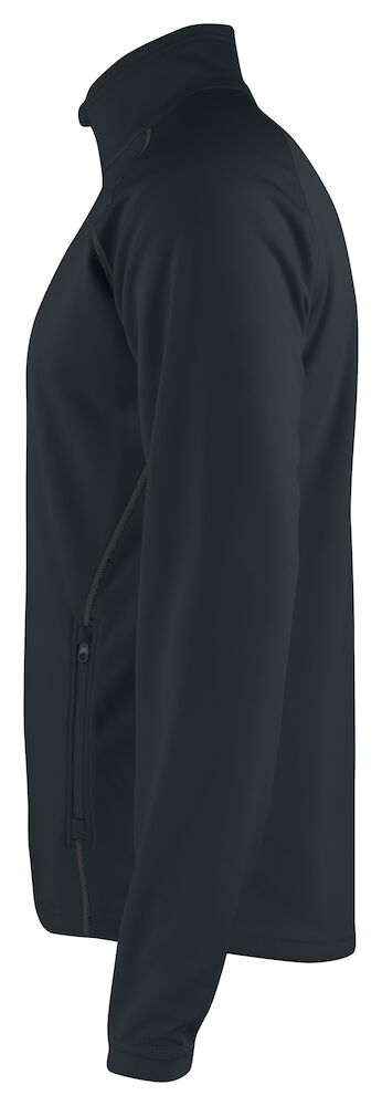 3317 FUNKTIONALER MICROFLEECE JACKE OHNE KAPUZE 99 schwarz L