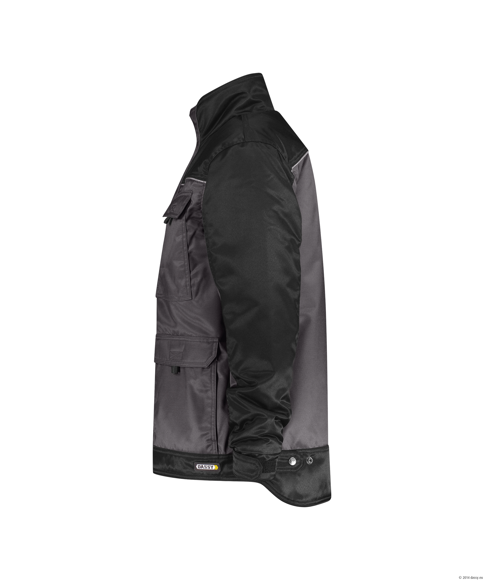 DASSY® Tignes 6471-zementgrau-schwarz XS