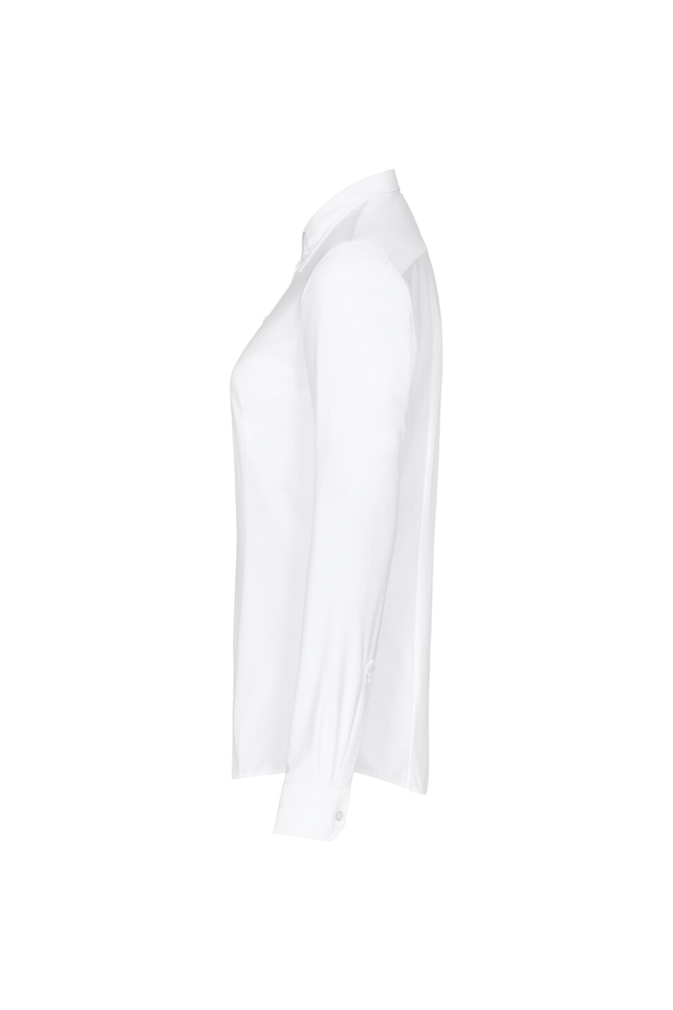Hakro Langarm-Bluse Stretch 001-weiss XS