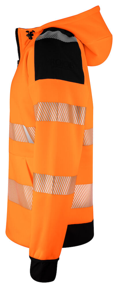 6110 FULL ZIP KAPUZENJACKE EN ISO 20471 KLASSE 3/2