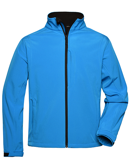Men?s Softshell Jacket - Aqua, 2XL