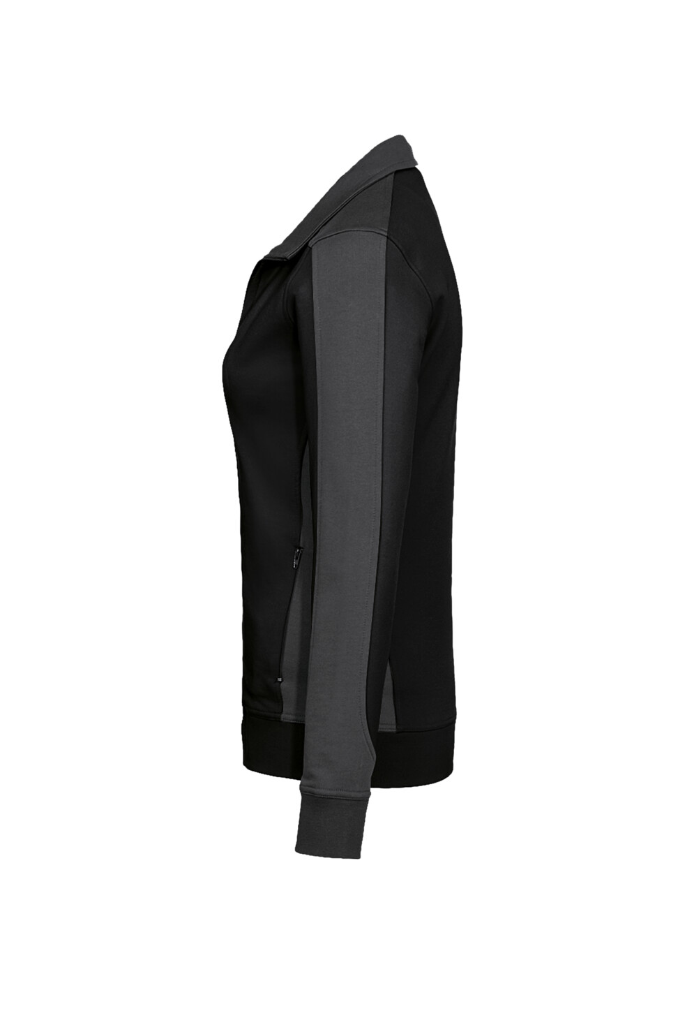 Hakro Damen Sweatjacke Contrast Mikralinar