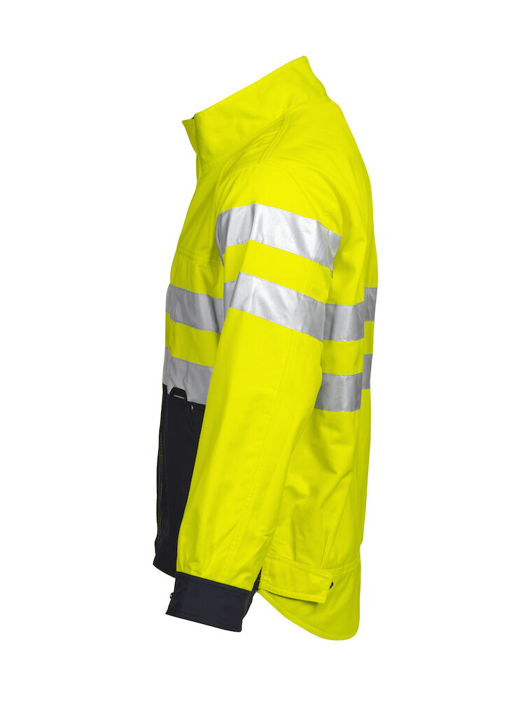 6401 UNGEFÜTTERTE WARNSCHUTZ-JACKE EN ISO 20471 KLASSE 3 11 gelb/schwarz hv XL