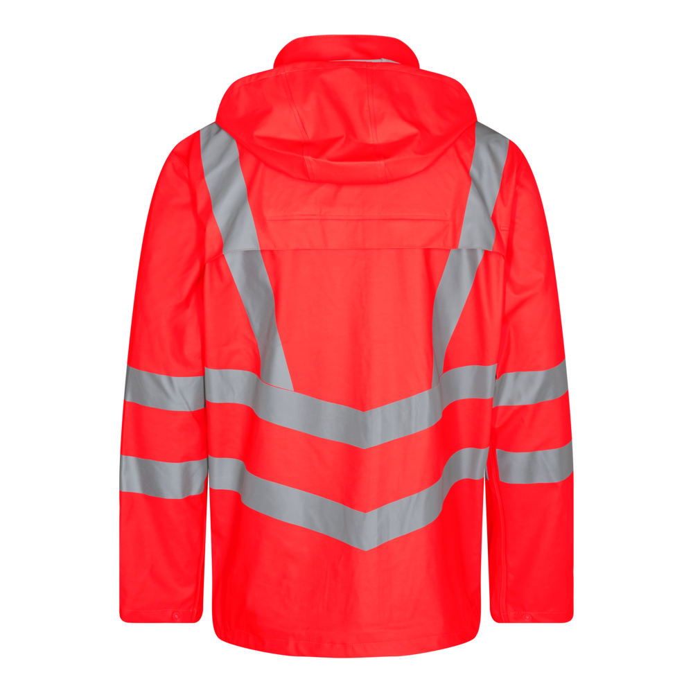 F. Engel Safety Warn-Regenjacke Orange