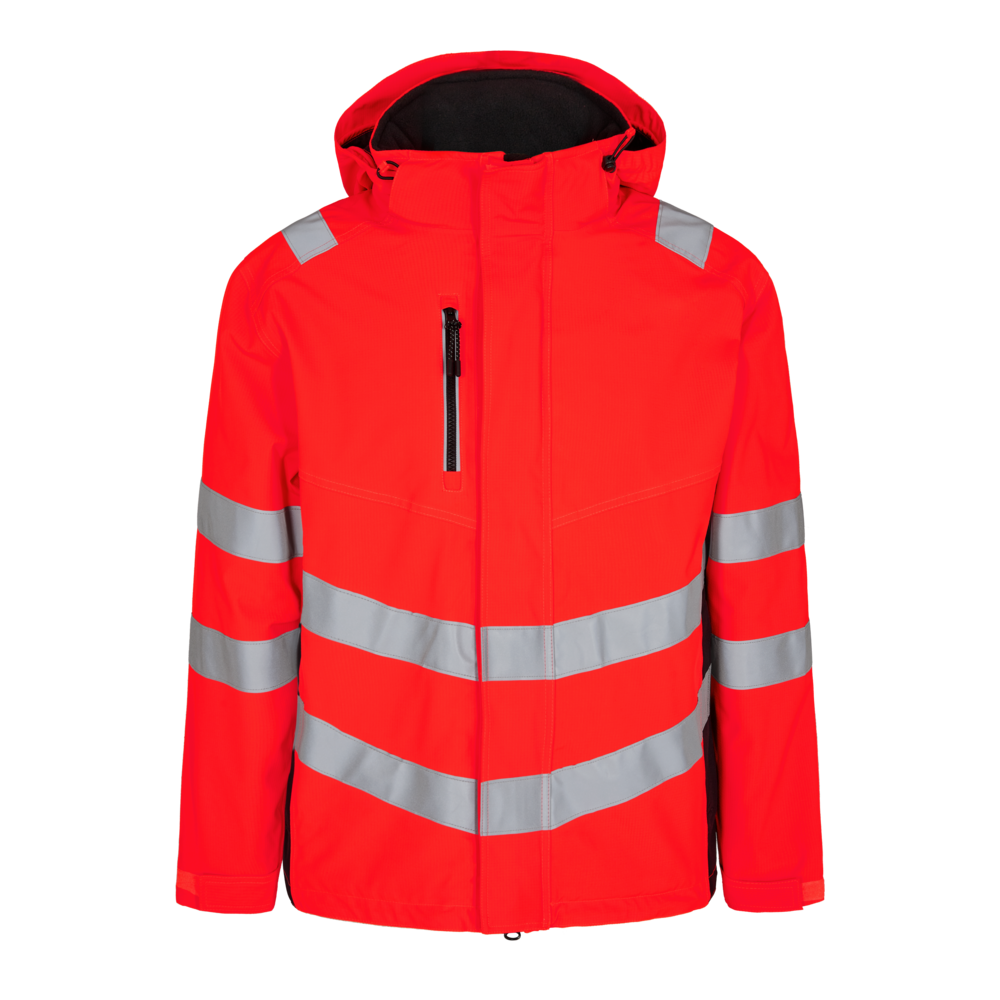 F. Engel Safety Shellparka -  Orange