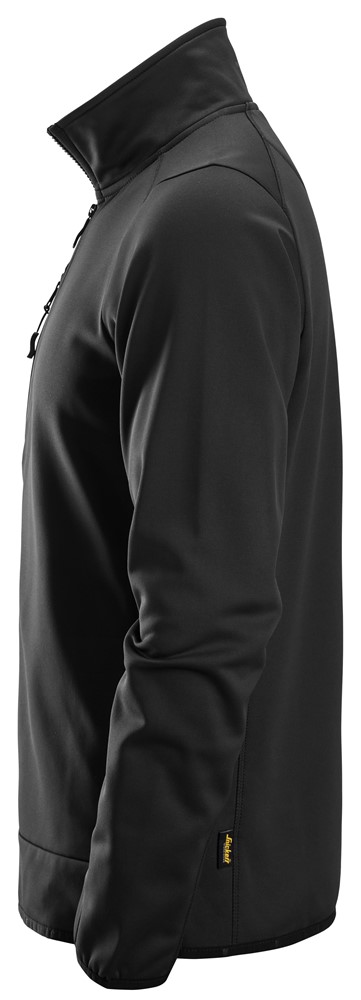 Fleecejacke mit durchgehendem Reißverschluss