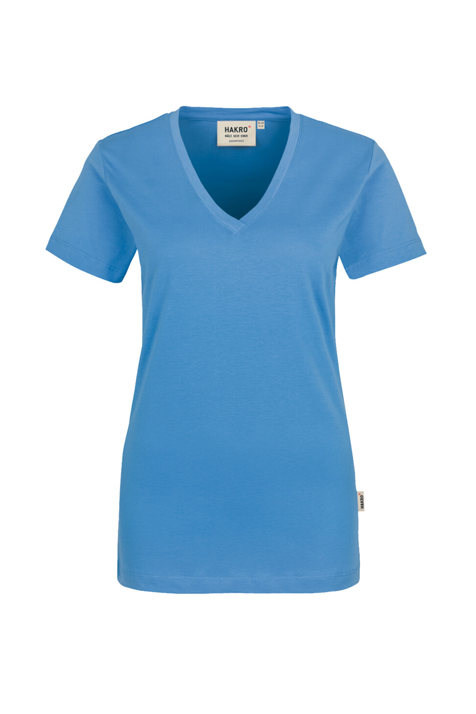 Hakro Damen V-Shirt Classic 041-malibublau XL