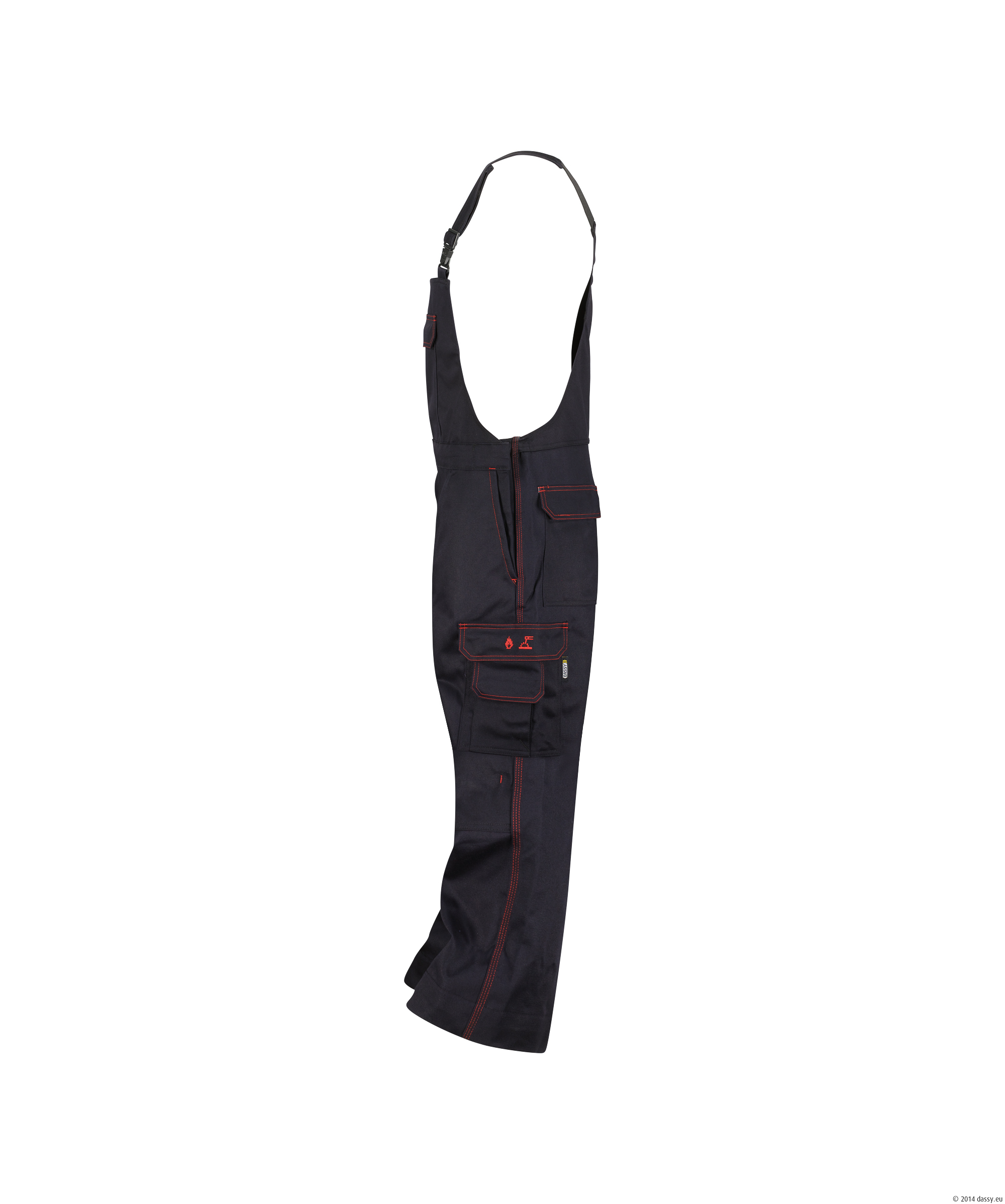 DASSY® Dakota FLAMMHEMMENDE LATZHOSE MIT KNIEPOLSTERTASCHEN
