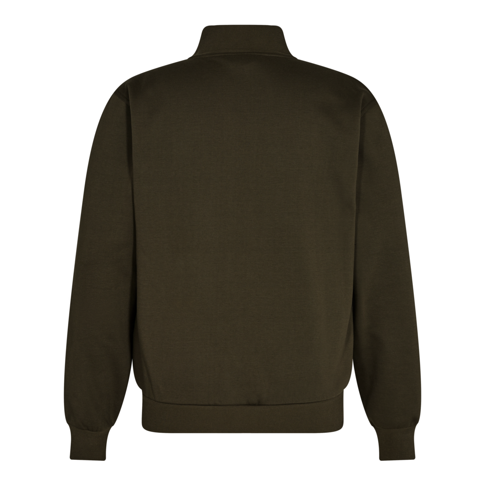 Extend Sweat-Jacke mit hohem Kragen