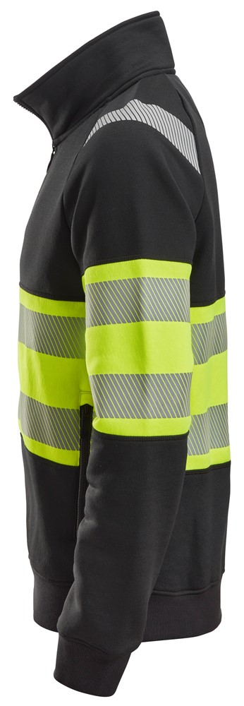 High-Vis-Jacke mit durchgehendem Reißverschluss, Warnschutzklasse 1