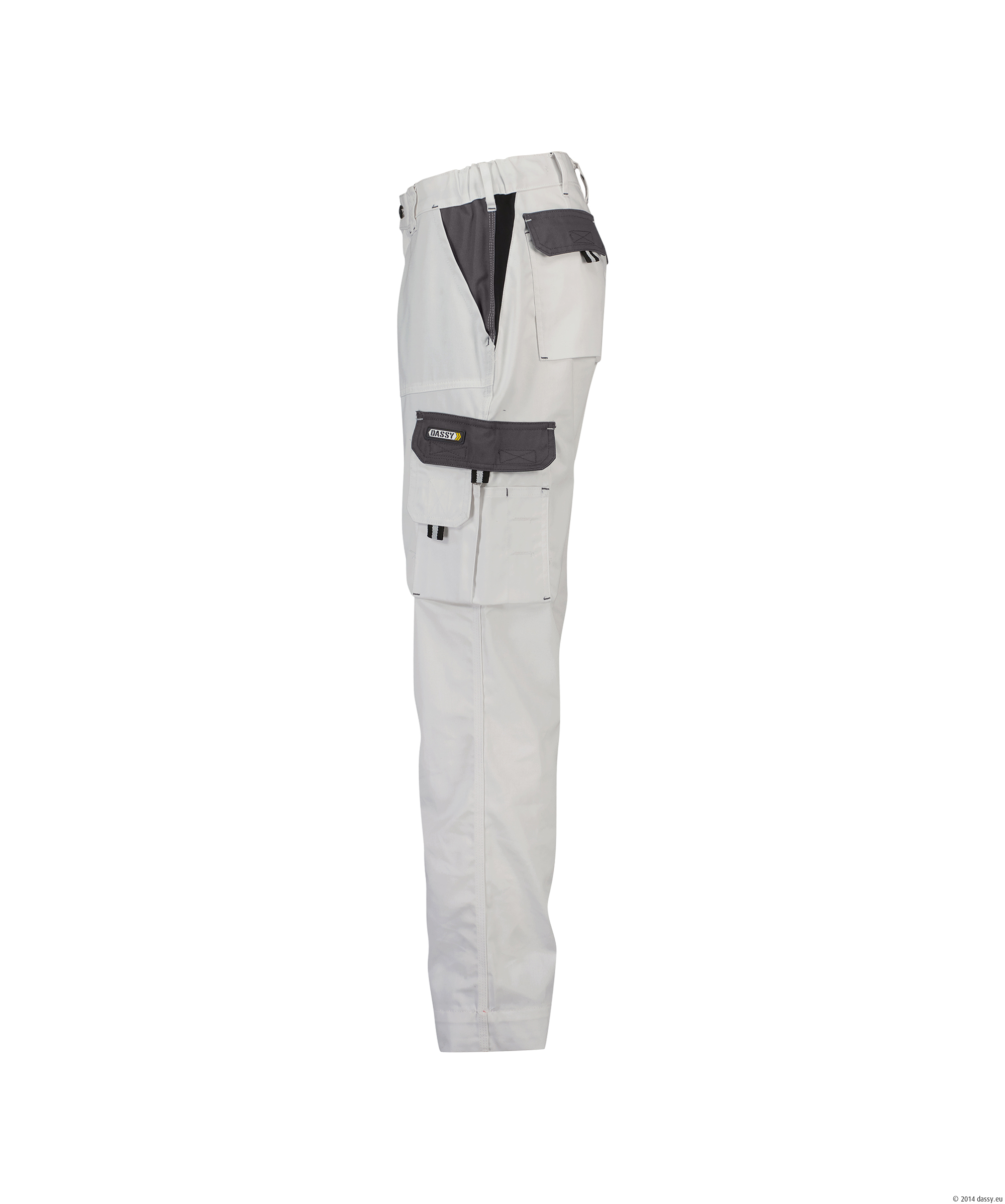 DASSY® Nashville Women 6141-weiss-zementgrau 34
