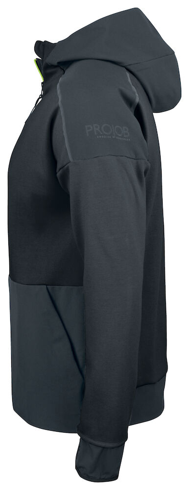 3120 KAPUZENJACKE MIT ELASTISCHEN SOFTSHELL ELEMENTEN 99 schwarz XS