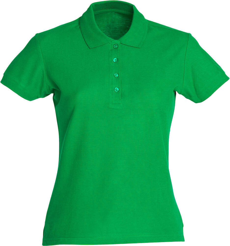 Basic Polo Women 605 apfelgrün XL