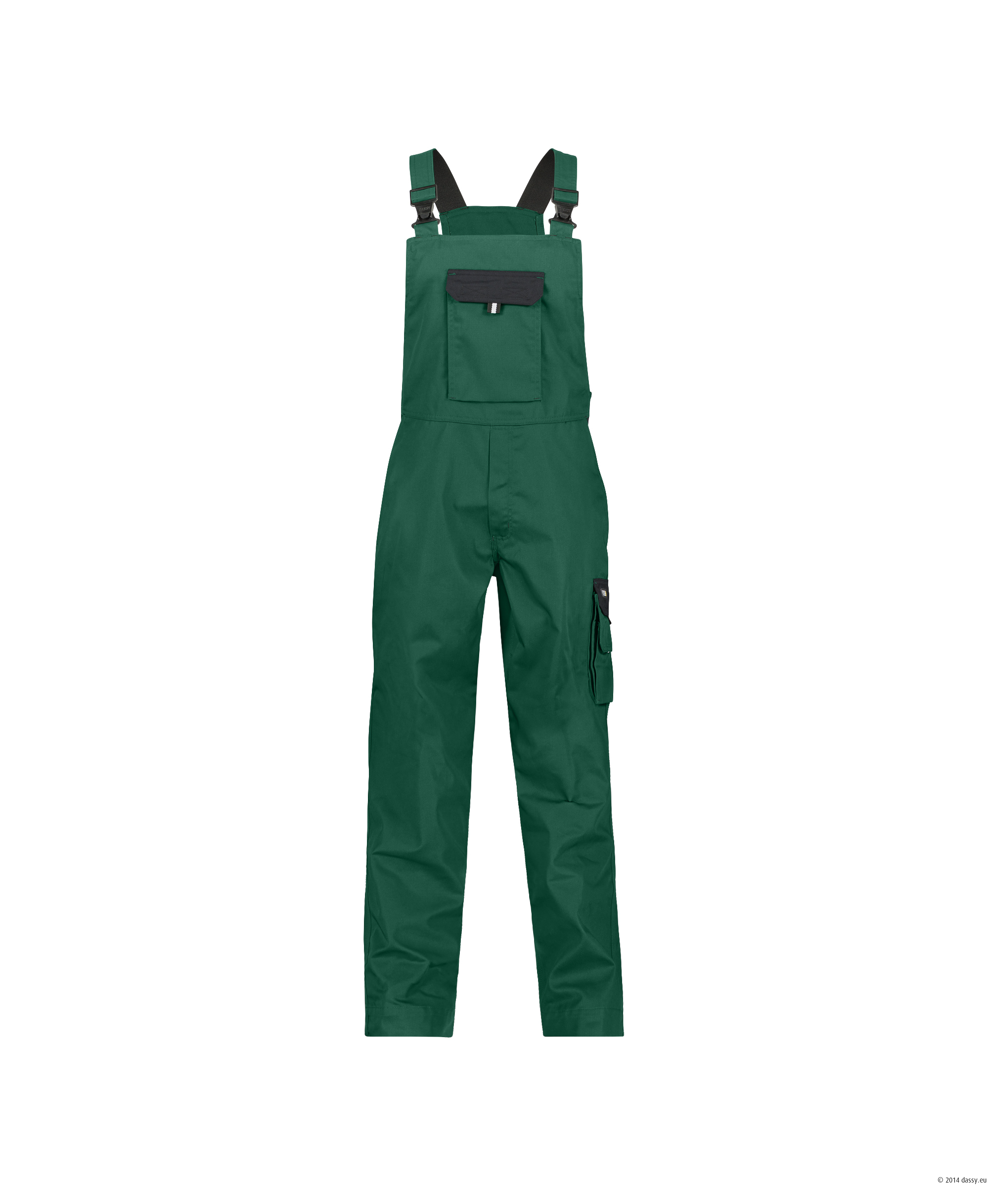 DASSY® Calais 6371-flaschengrün-schwarz Standard, 38