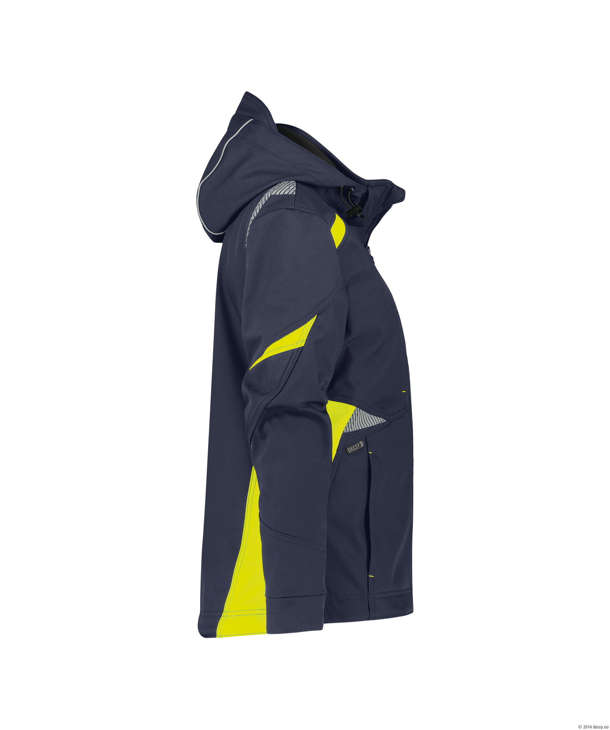 DASSY® Kalama Women 6895-nachtblau-neongelb XS