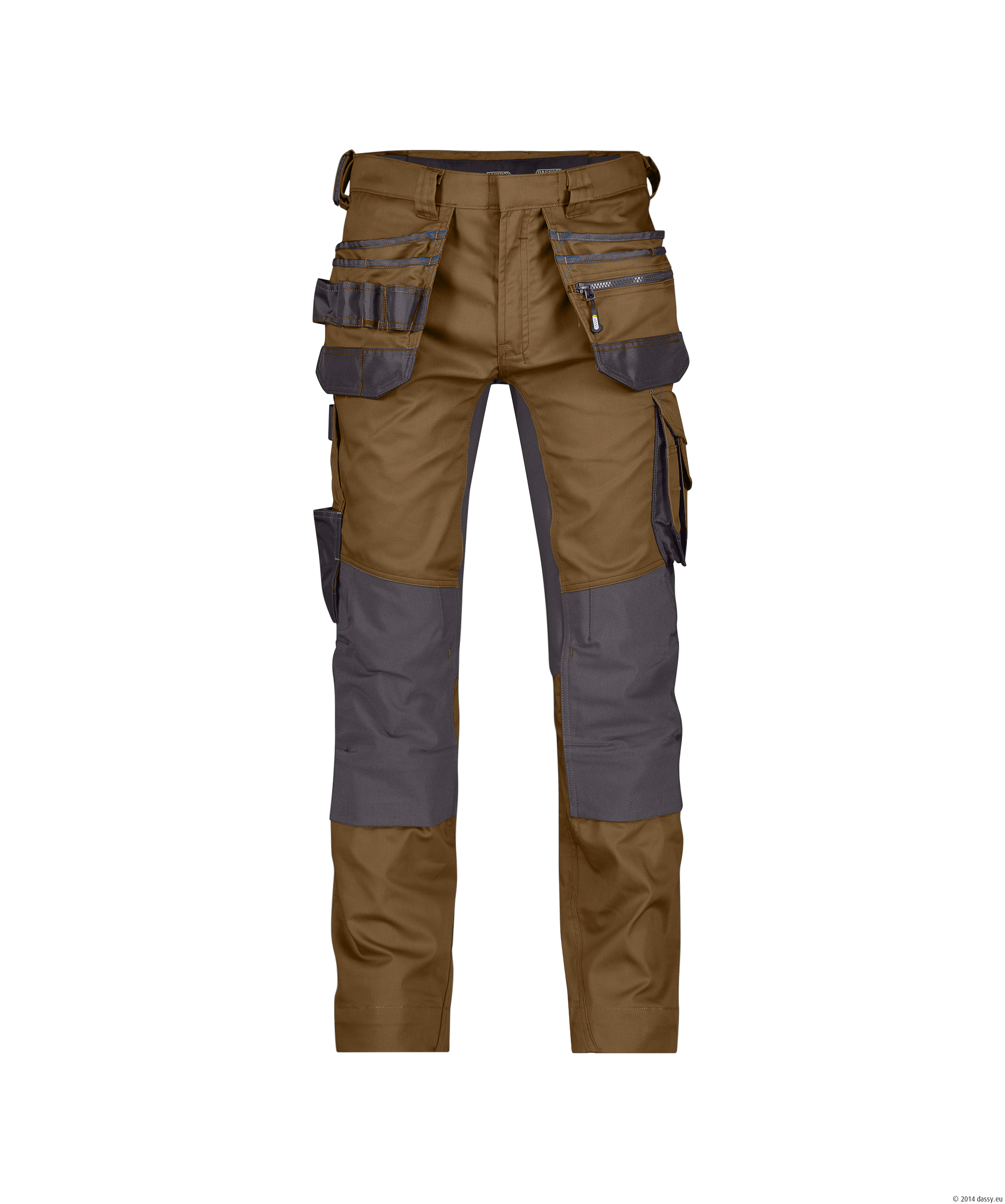 DASSY® FLUX 6541-lehmbraun-anthrazitgrau Standard, 48