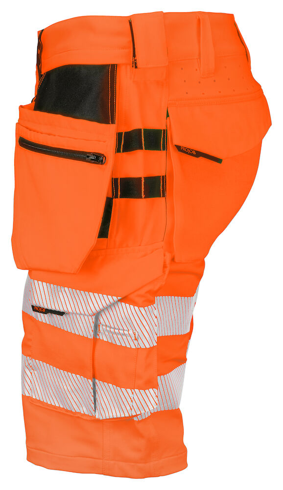 6575 SHORTS VOLLSTRETCH MIT HÄNGETASCHEN EN ISO 20471 KLASSE 2/1