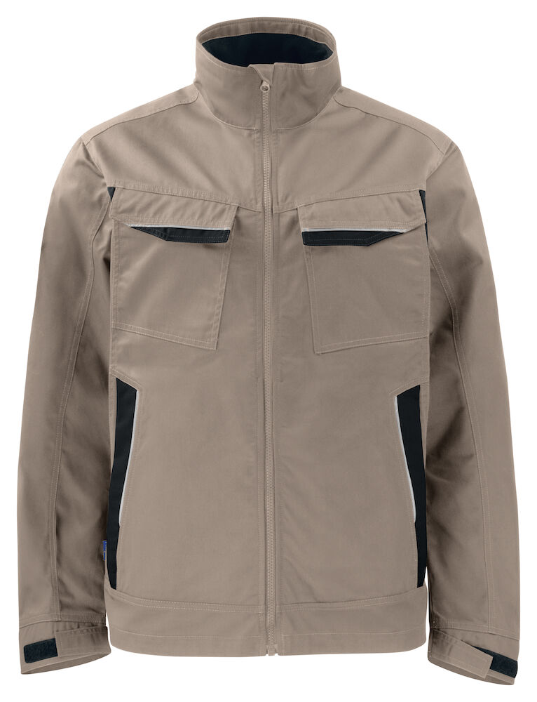5425 SERVICE JACKE MIT KONTRASTELEMENTEN 82 khaki M