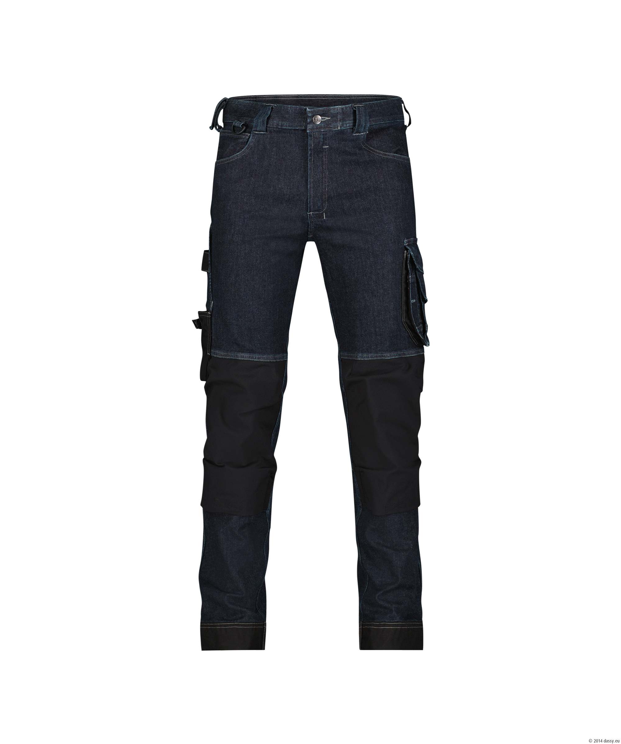 DASSY® Kyoto 6279-jeansblau-schwarz Standard, 42