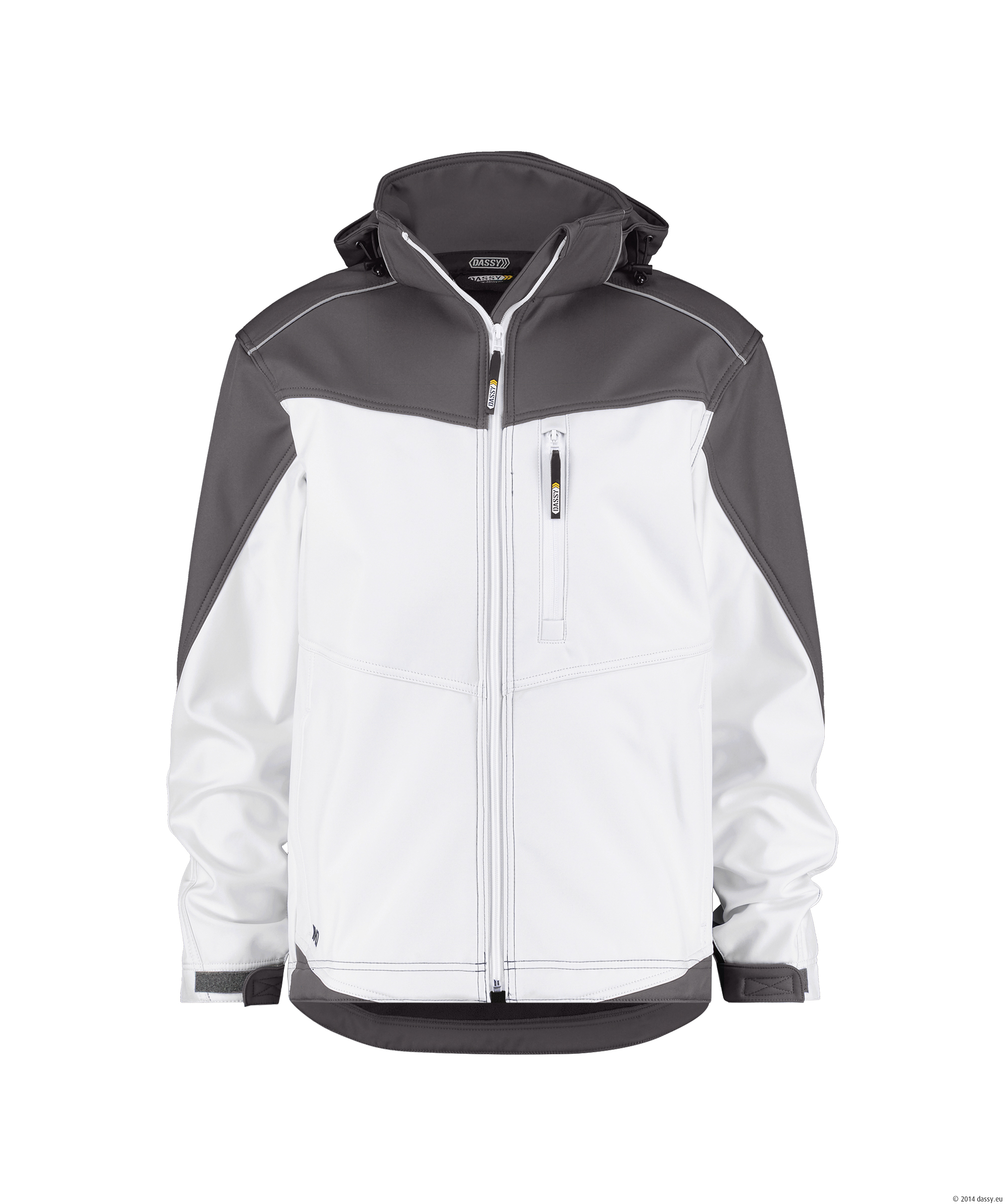 DASSY® Jakarta 6141-weiss-zementgrau L