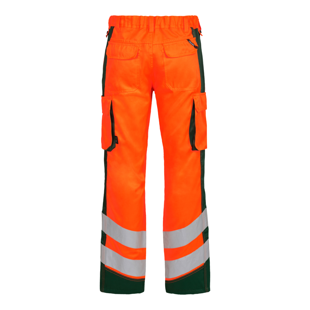F. Engel Safety Light Hose Cordura 101 orange/grün CH48L, Lang