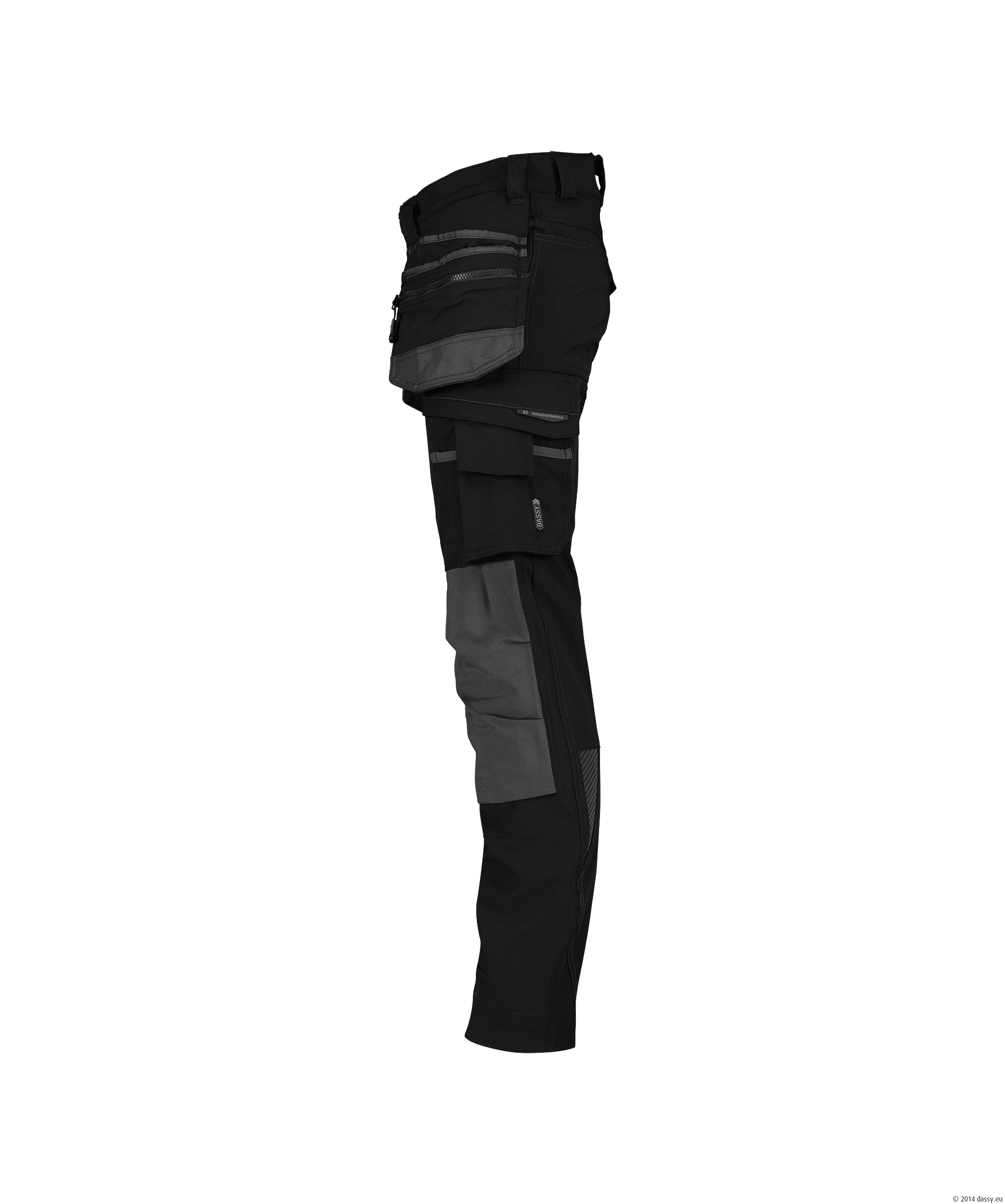 DASSY® Matrix 6744-schwarz-anthrazitgrau Minus, 46