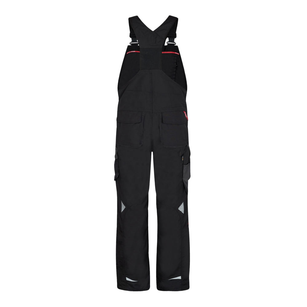 Galaxy Latzhose 2079 schwarz/anthrazit CH44C, Kurz