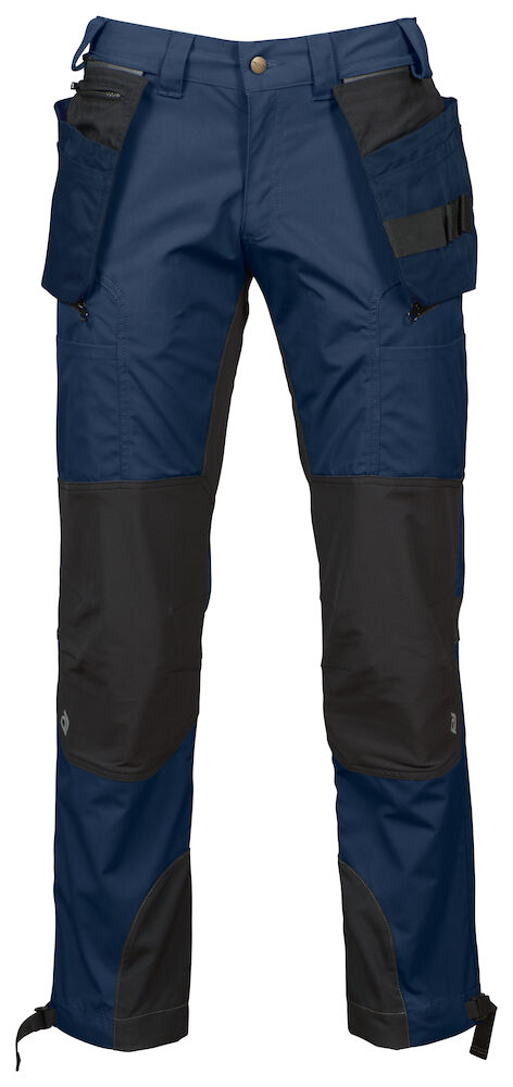 3520 ARBEITSHOSE MIT ABNEHMBAREN HÄNGETASCHEN MODERN GESCHNITTEN 58 marineblau D96, Kurz