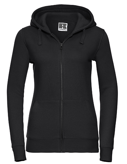 Ladies? Authentic Zipped Hood Jacket - Black