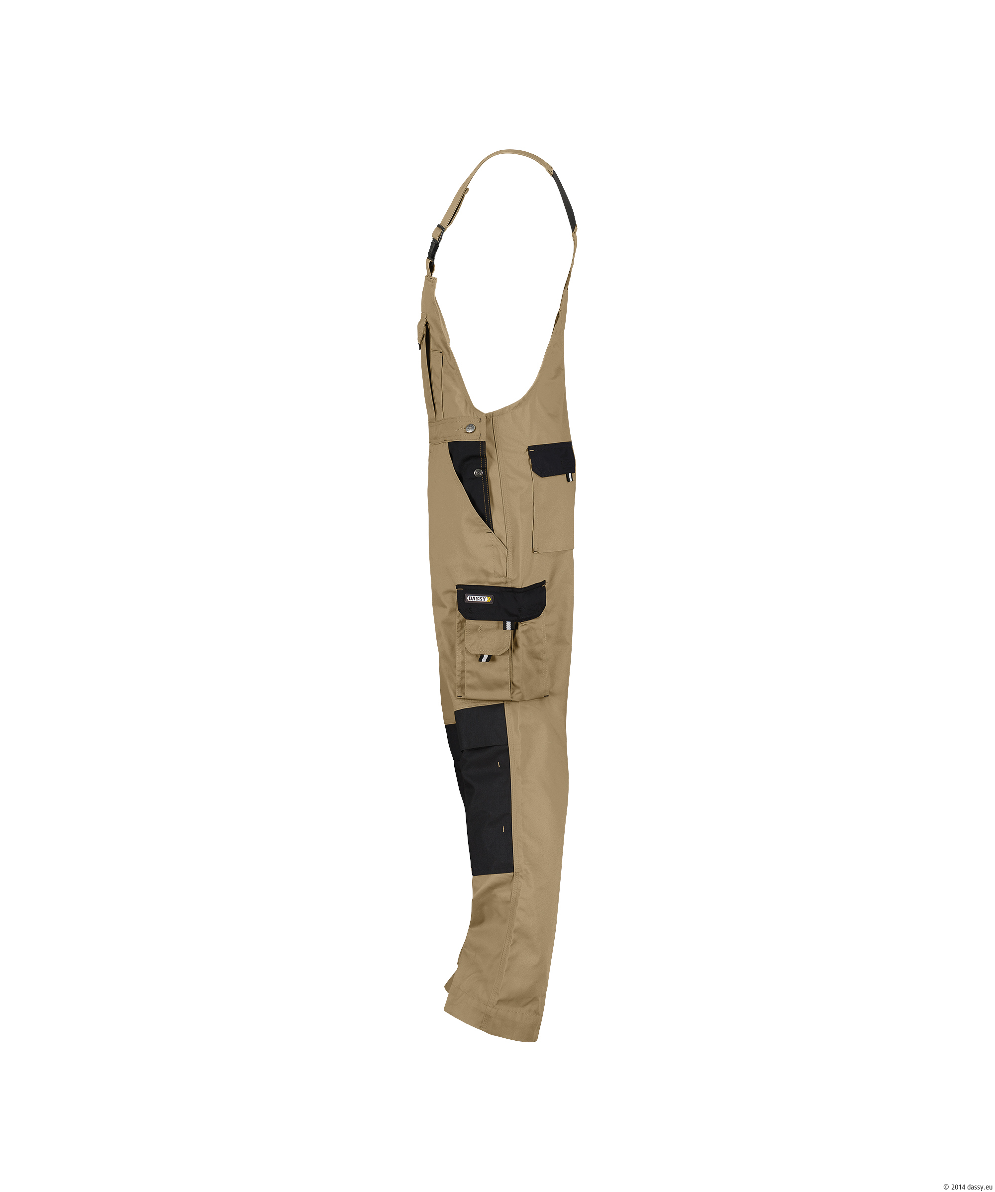 DASSY® Versailles 6571-khaki-schwarz Minus, 40