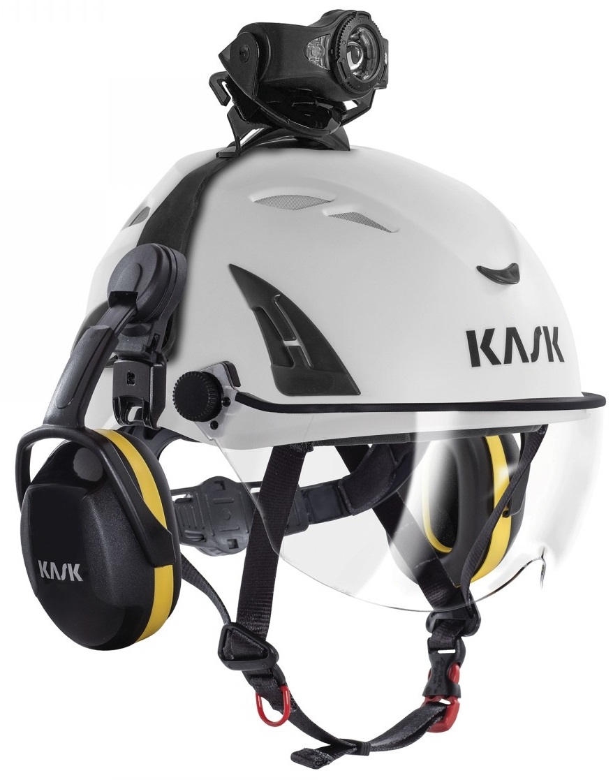 Kask Mehrzweck-Stirnlampe für Helme Klasse 1