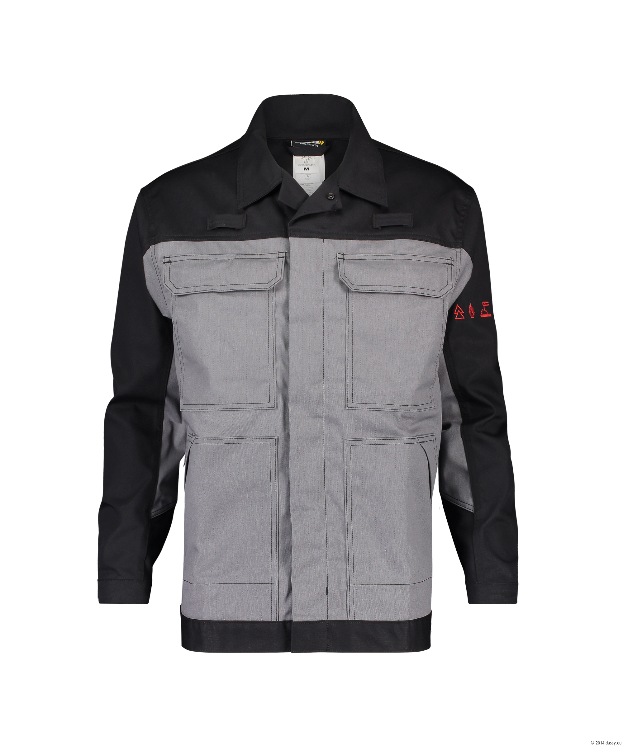 DASSY® Kiel 6474-grafitgrau-schwarz M