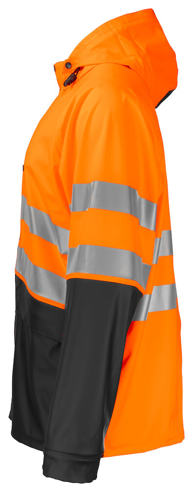 6431 REGENJACKE EN ISO 20471 KLASSE 3/2