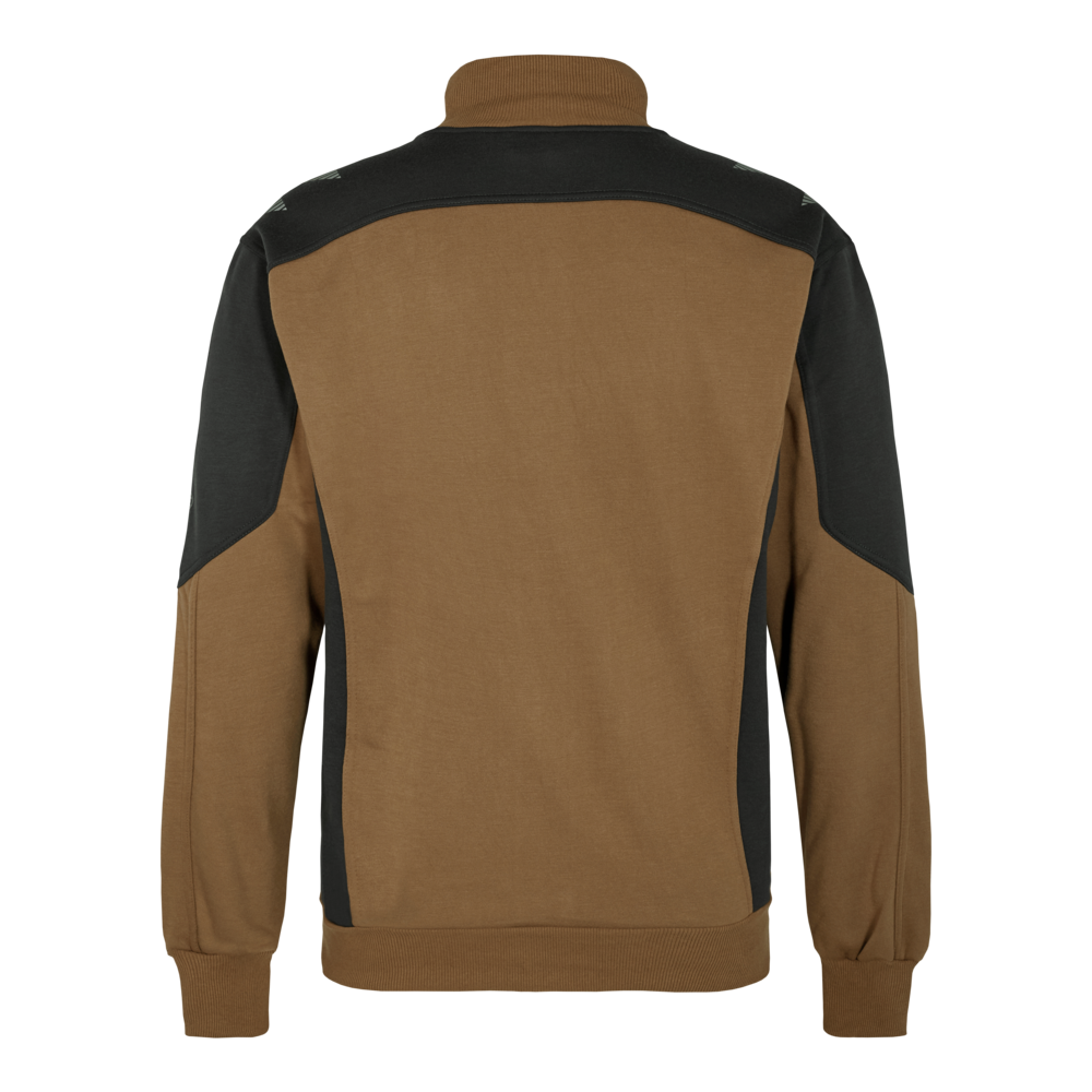 Galaxy Sweatcardigan mit Kragen grün/schwarz S