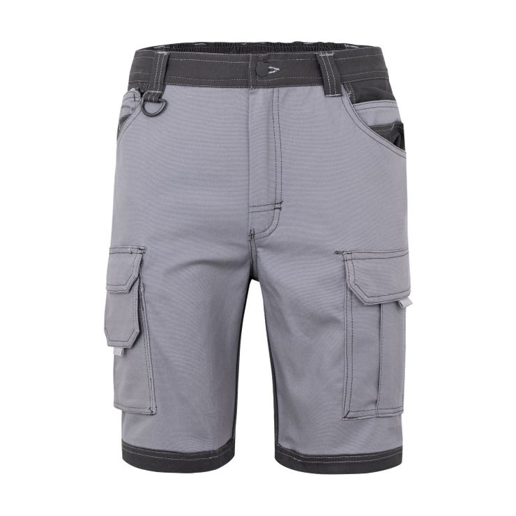 BERMUDA CANVAS STRETCH - GRIS/NOIRE