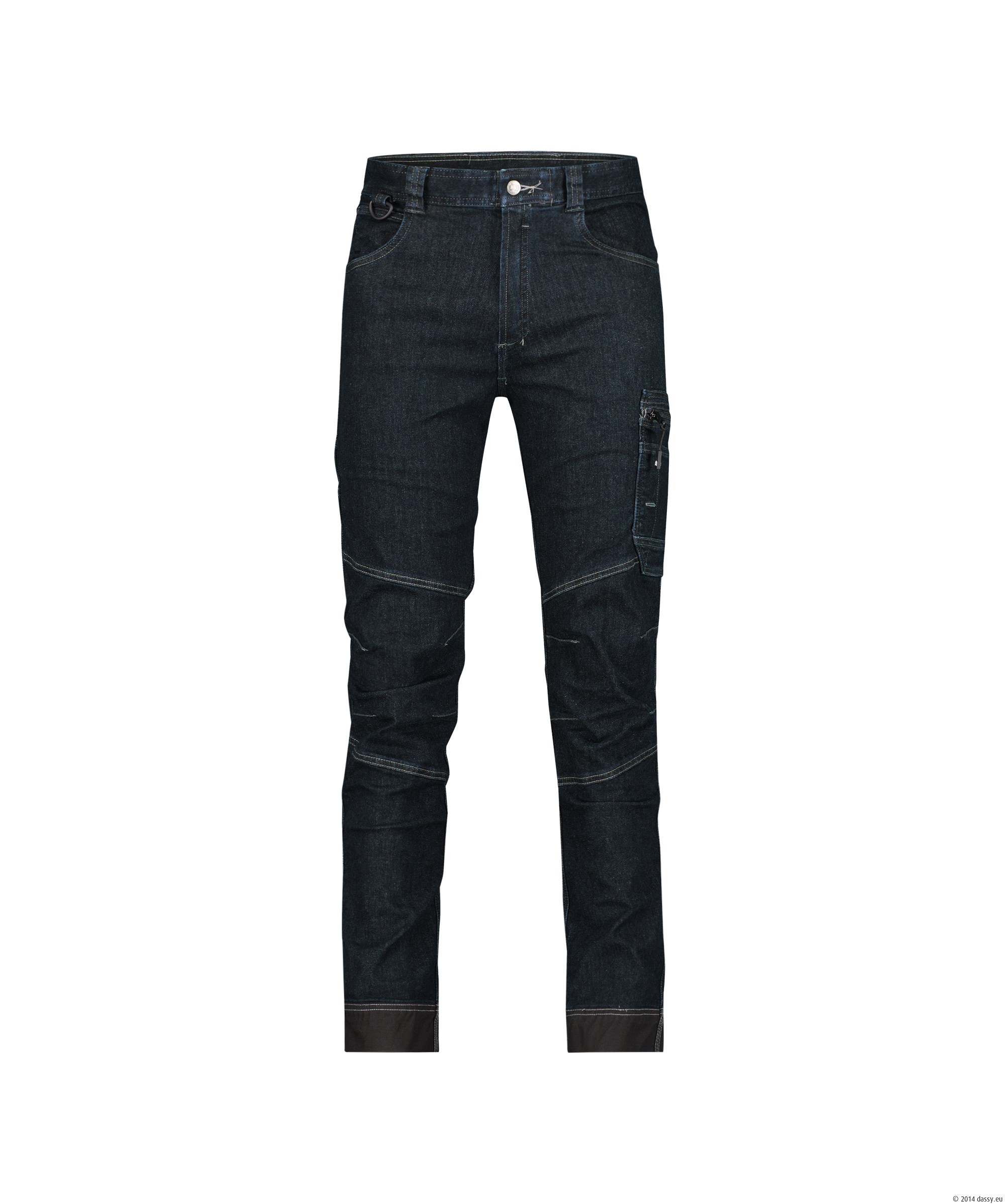 DASSY® Osaka 6279-jeansblau-schwarz Standard, 44