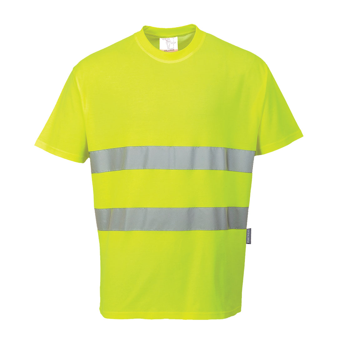 Warnschutz Cotton Comfort-T-Shirt kurzarm
