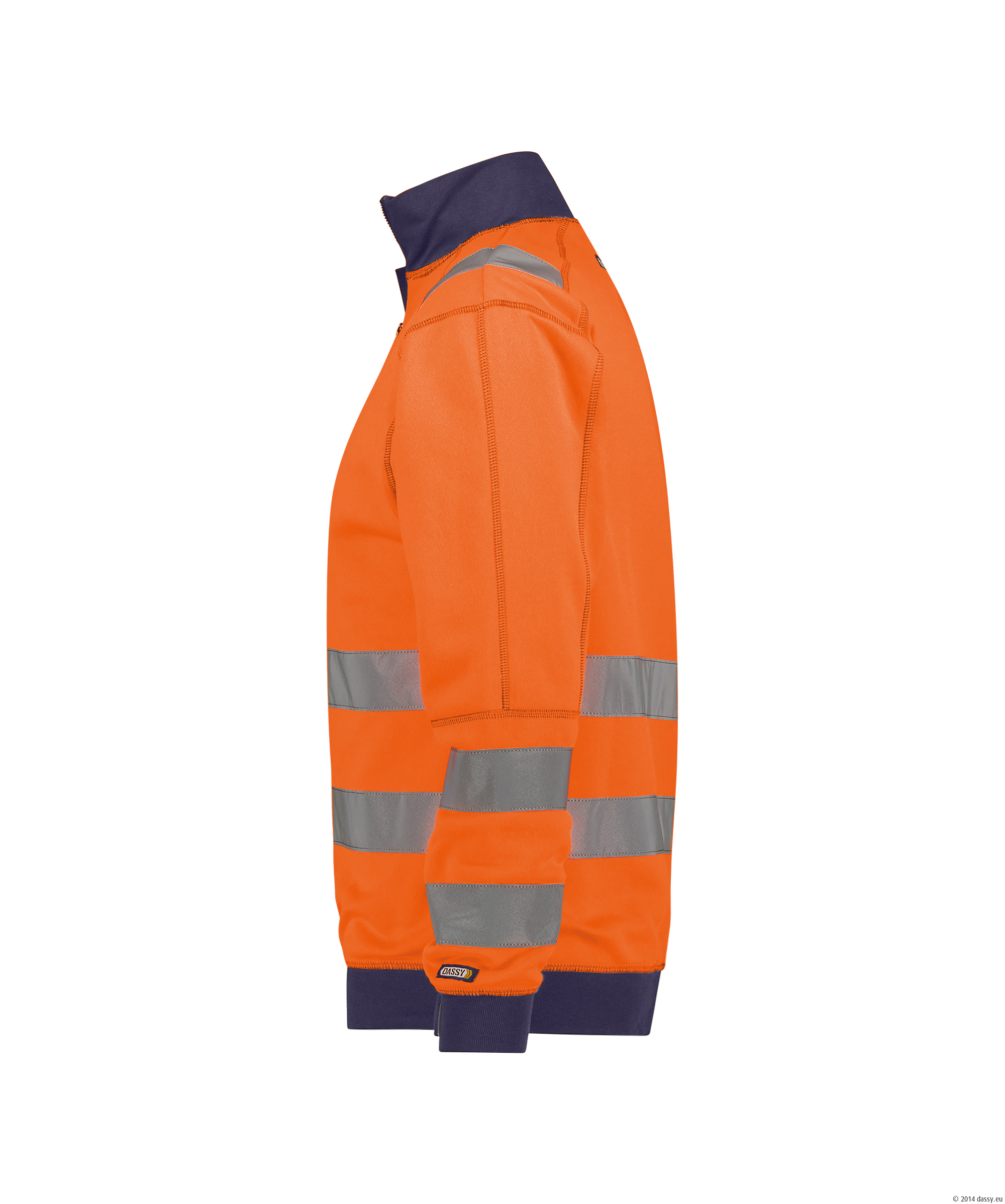 DASSY® Denver 6681-neonorange-dunkelblau L