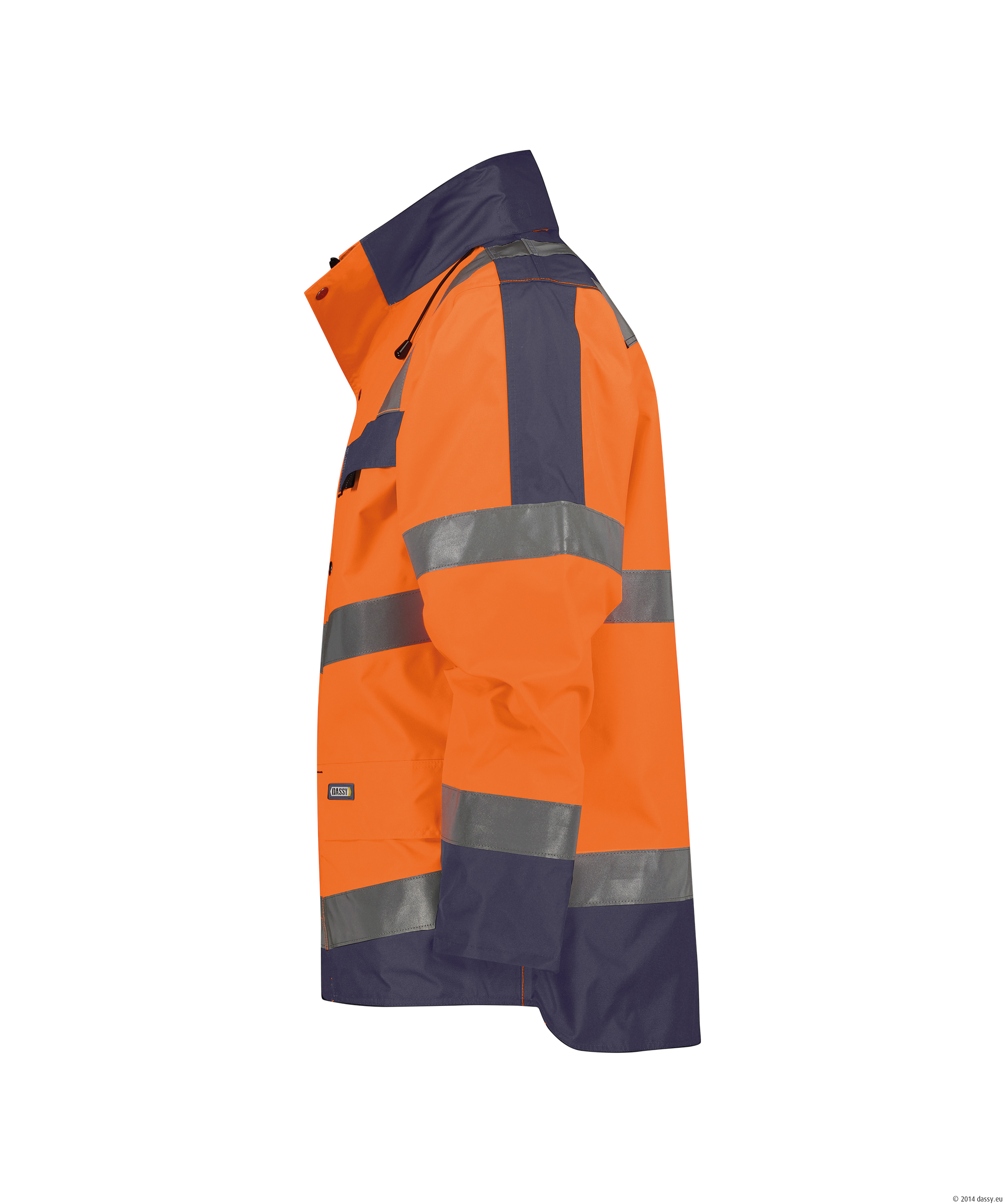 DASSY® Atlantis 6681-neonorange-dunkelblau XL