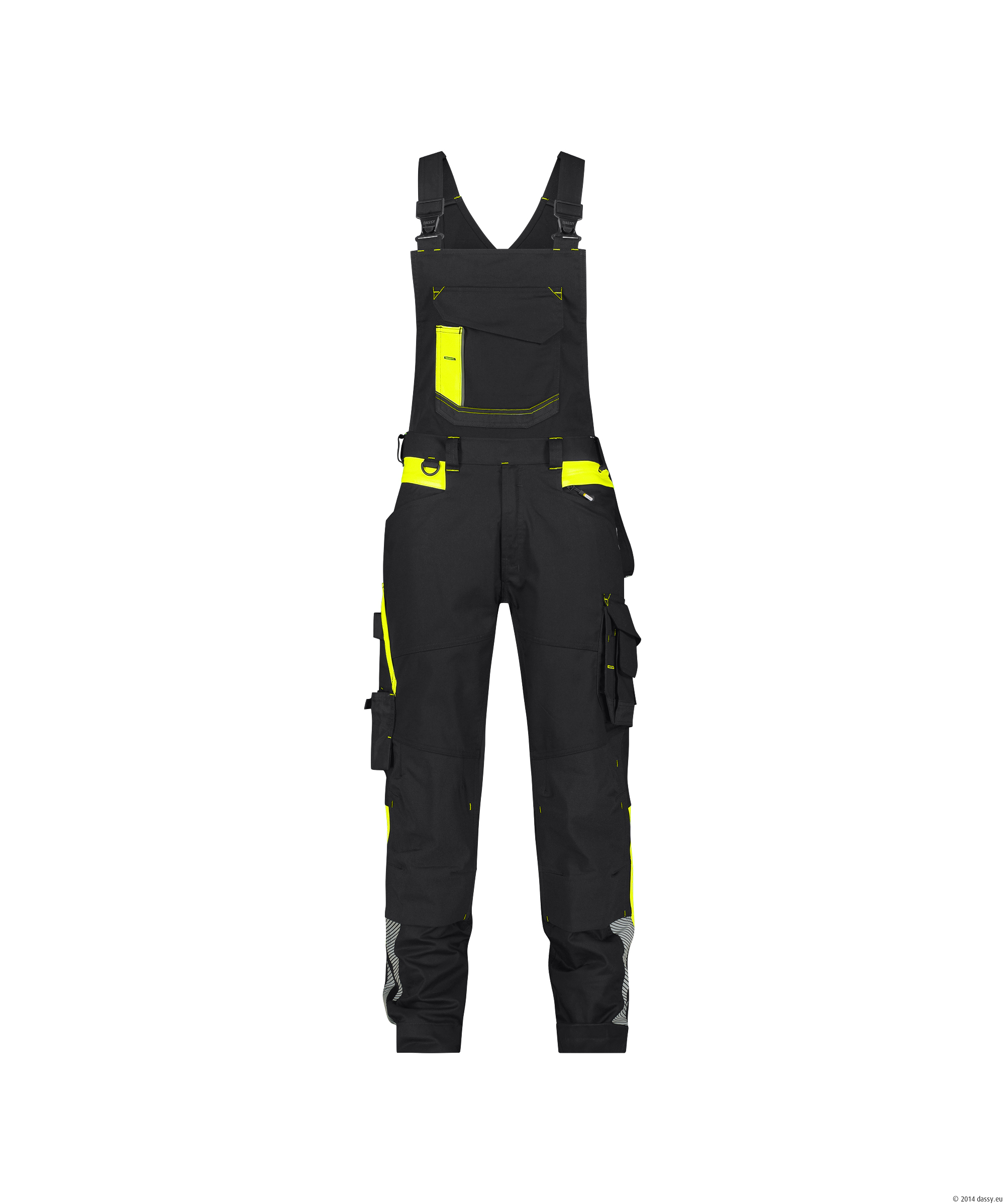 DASSY® Ulsan 6790-schwarz-neongelb Standard, 60
